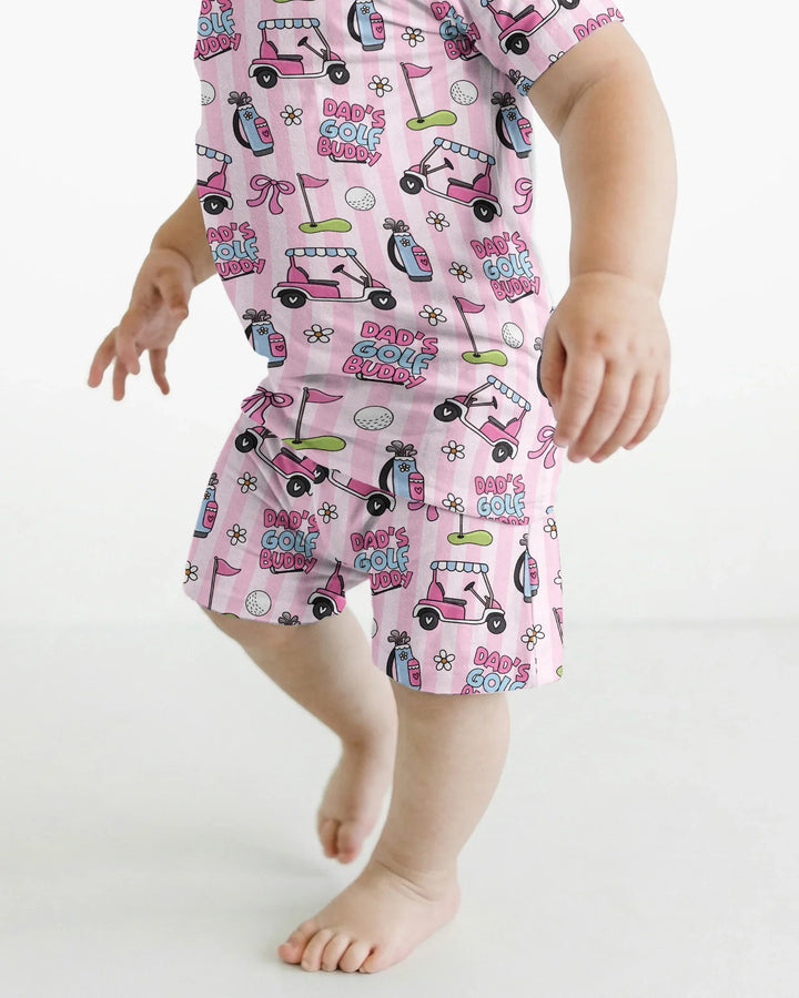 Zweiteiliges, kurzärmliges Pyjama-Set mit Marienkäfern