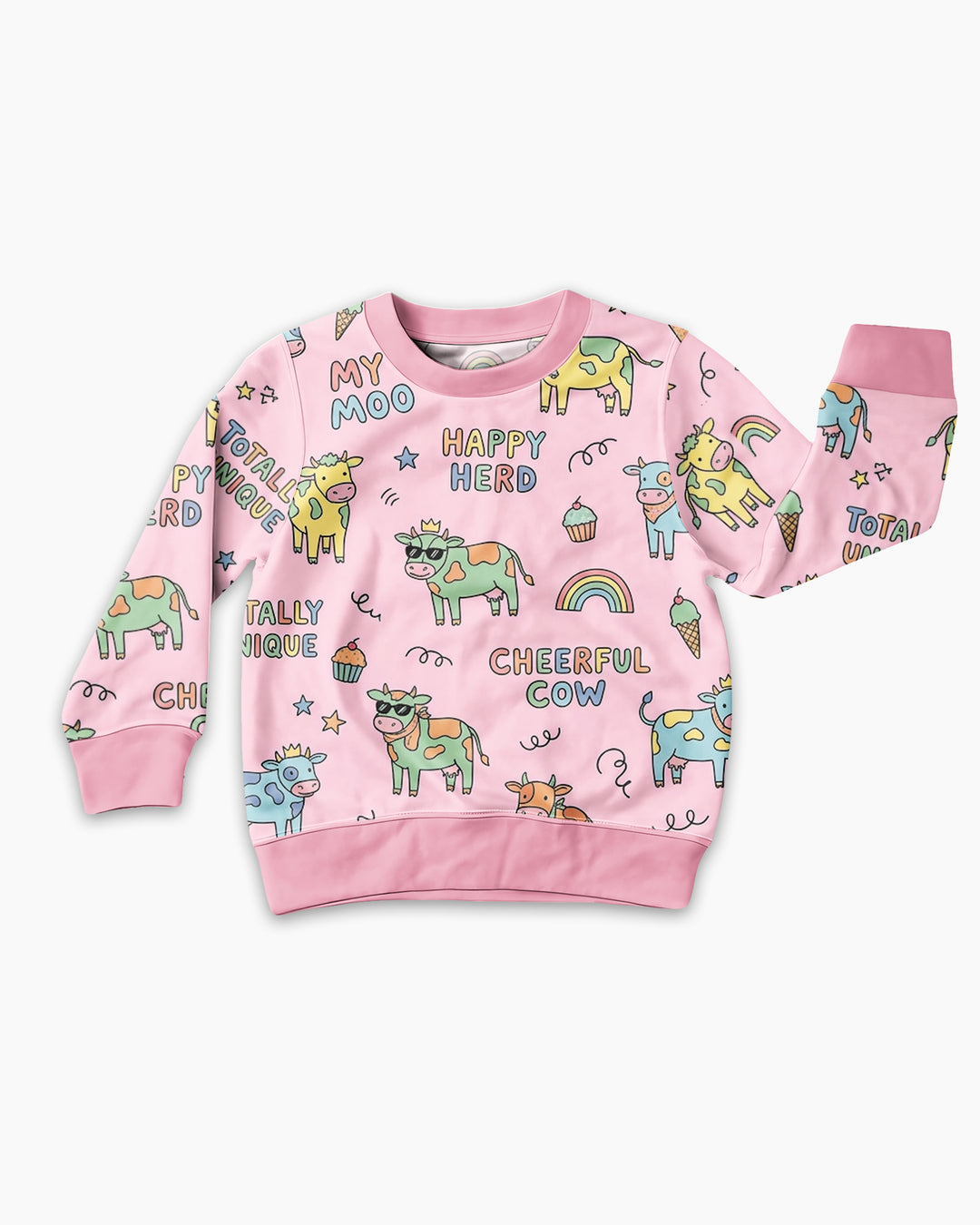 Not Your Ordinary Cow Bamboo Crewneck Sweatshirt