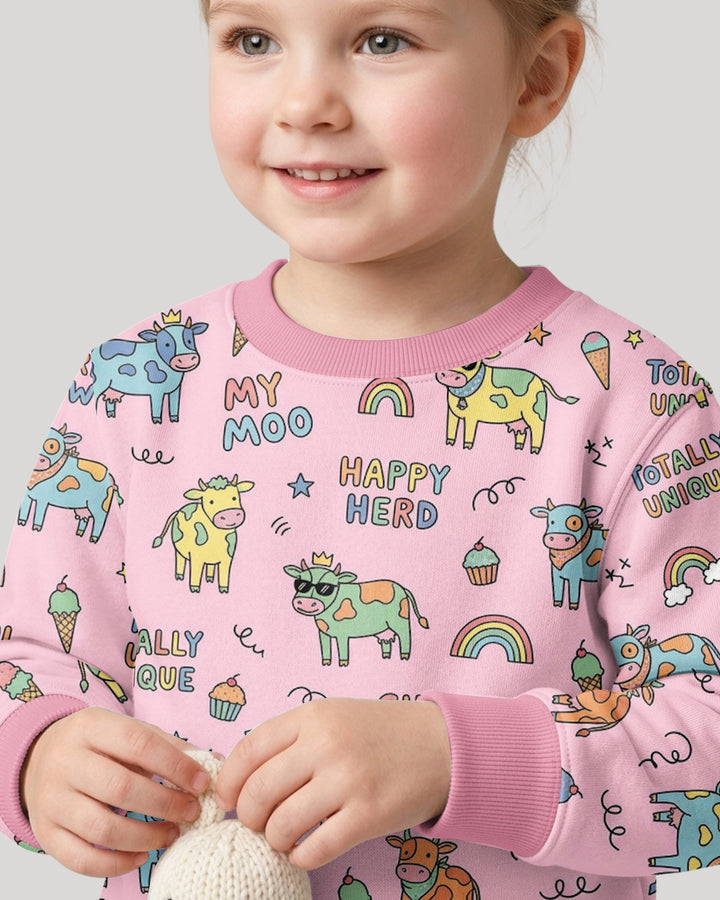 Not Your Ordinary Cow Bamboo Crewneck Sweatshirt