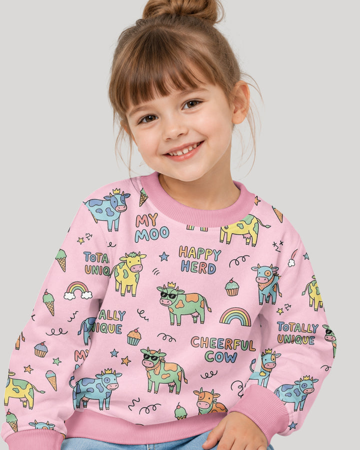Not Your Ordinary Cow Bamboo Crewneck Sweatshirt