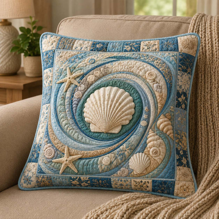 Sandy Shores Bamboo Quilt Pillow Case