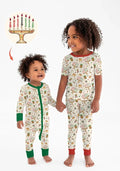 Happy Kwanzaa Bamboo Two Piece Short Sleeve Pajama Set