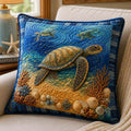 Sea Whisper Bamboo Quilt Pillow Case