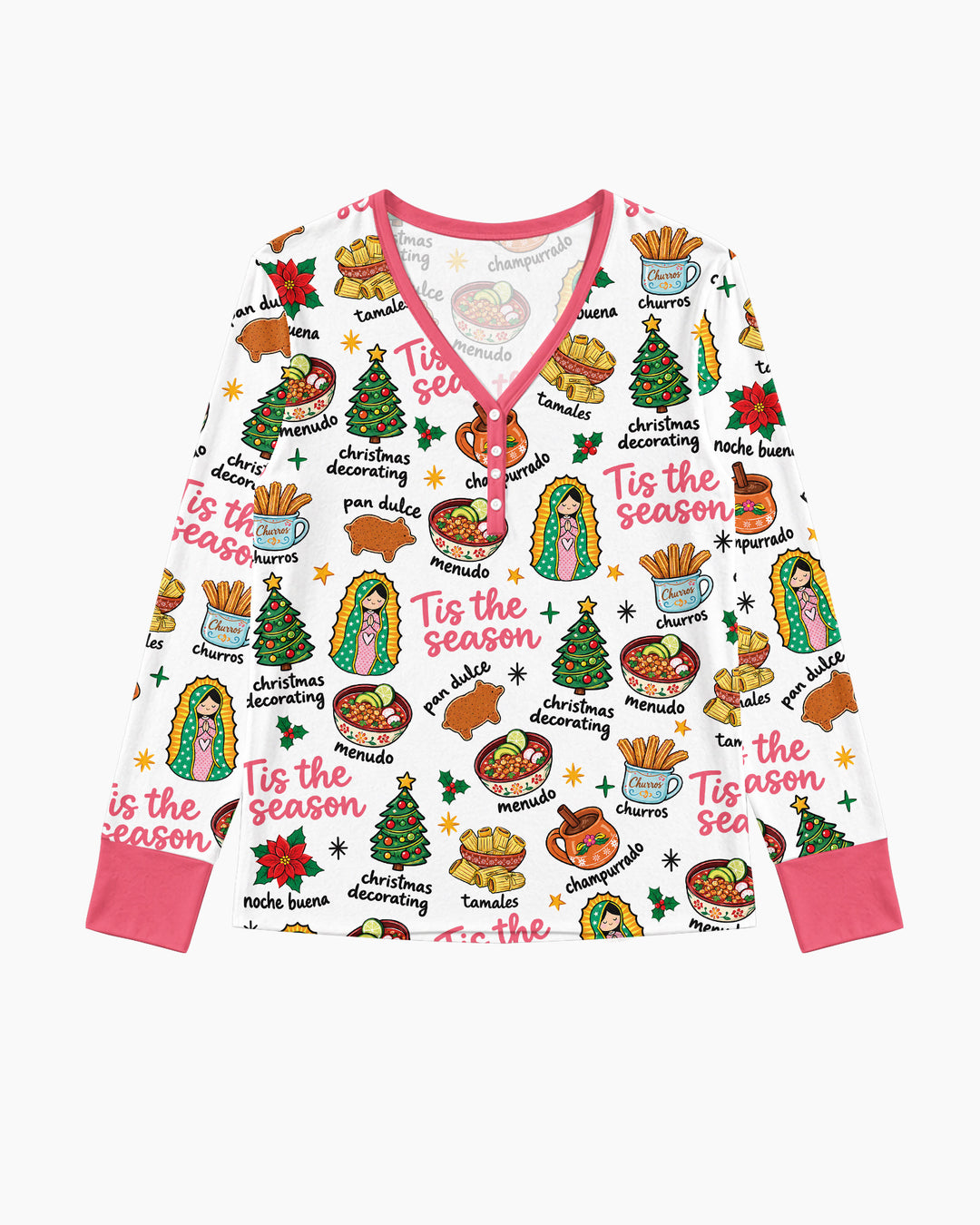 It's Abuelita and Pan Dulce Season Bamboo Women Pajama Set