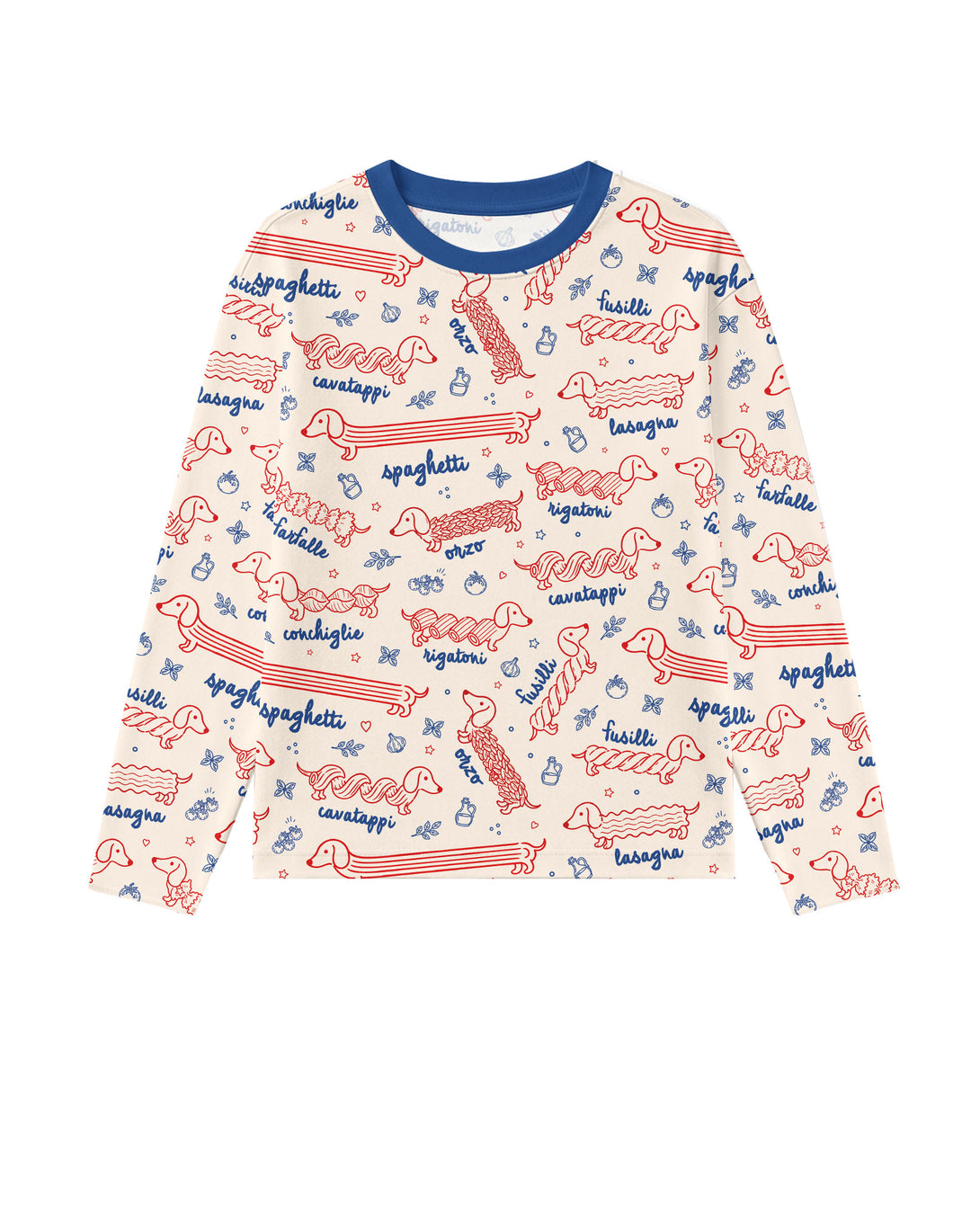 Dachshund Spagetti Bamboo Men's Pajama Set