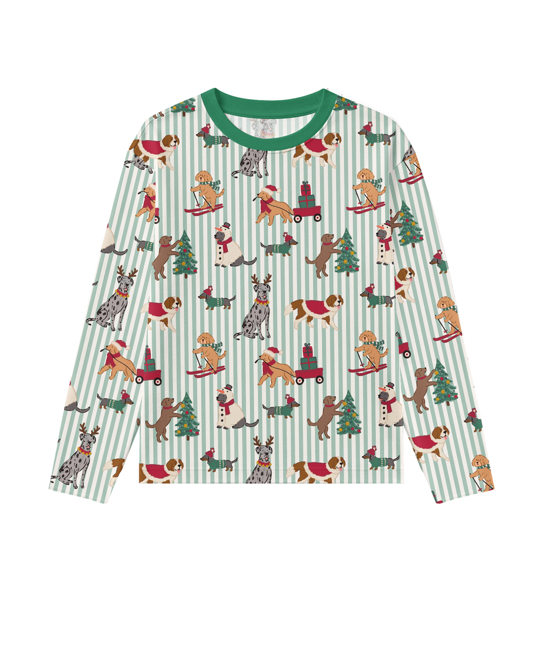 Christmas Pups & Holiday Adventures Bamboo Men's Pajama Set