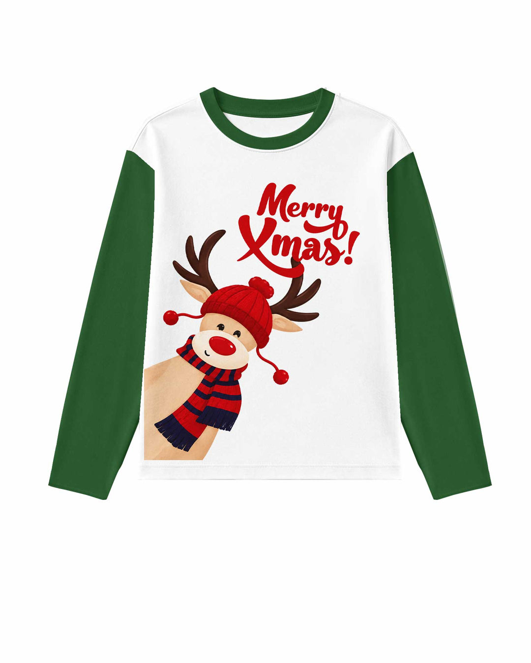 Merry Reindeer Nights Bamboo Men's Pajama Set