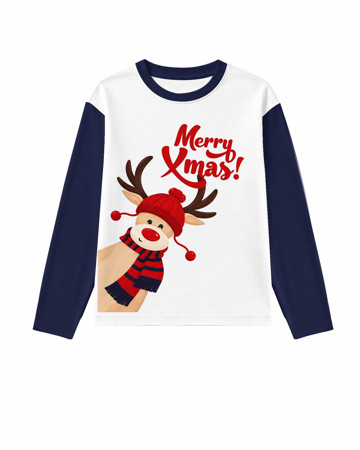 Merry Reindeer Nights Bamboo Men's Pajama Set