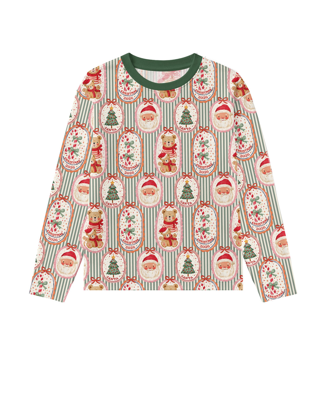 Teddy Bear Christmas Bamboo Men's Pajama Set