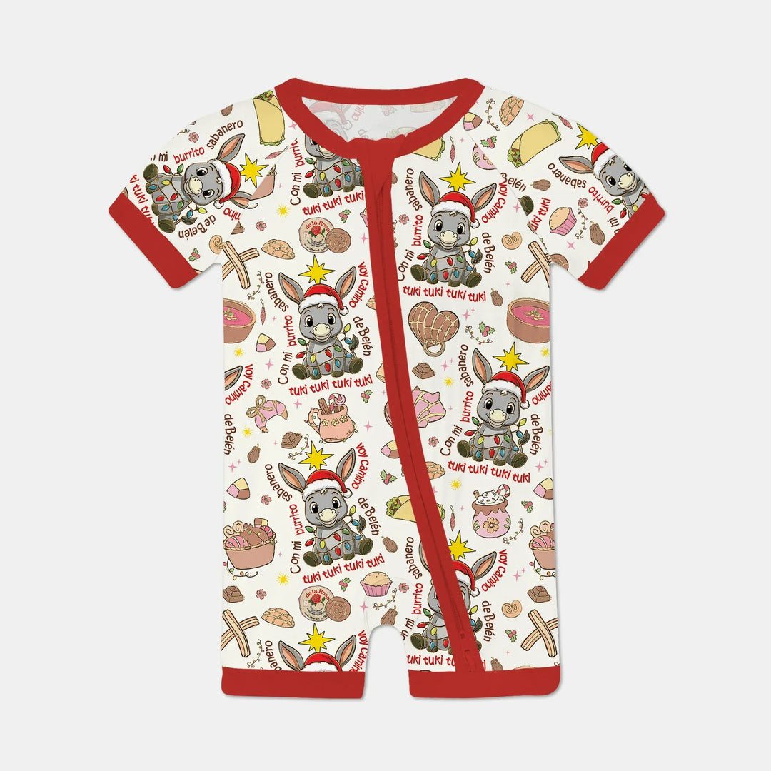Feliz Navidad Shorty Zippy , Feliz Navidad Shorty Zippy - 0-3M