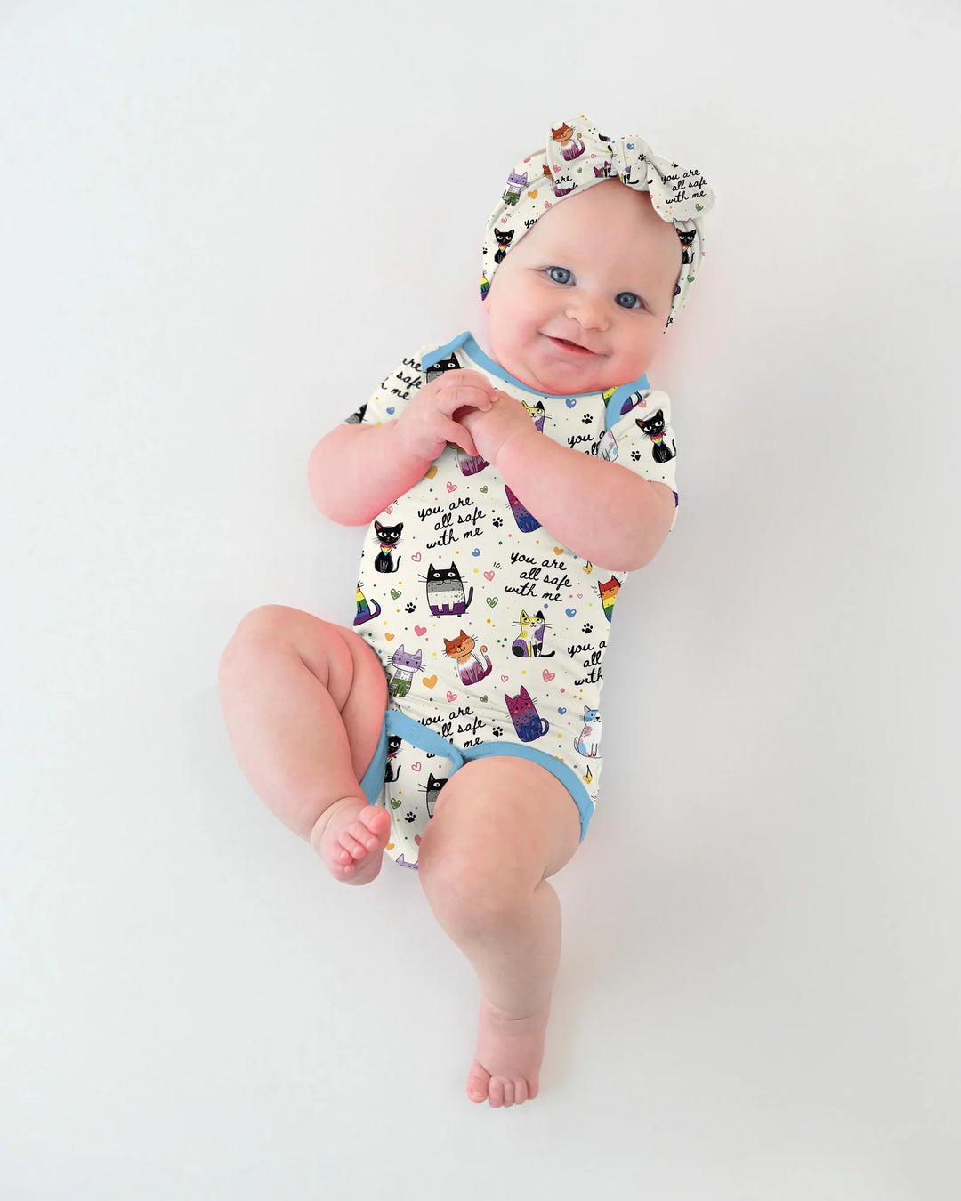 Gerippte Babykleidung mit individuellem Foto - Weich &amp; Skizzenhaft