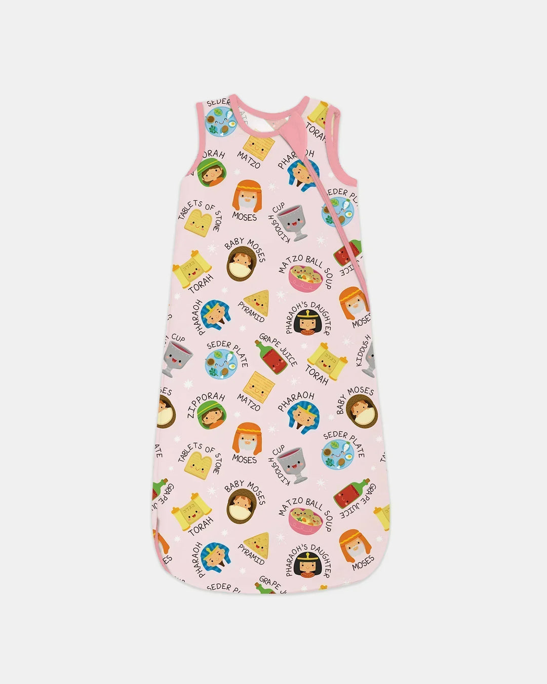 Cute Passover Characters Bamboo Sleep Bag