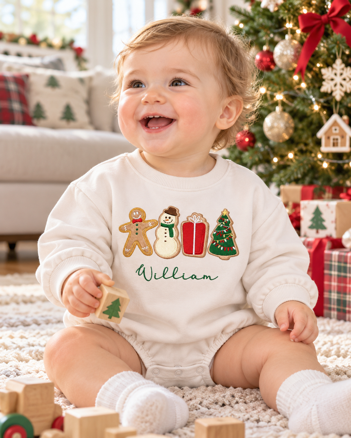 Gerippte Babykleidung mit individuellem Foto - Weich &amp; Skizzenhaft