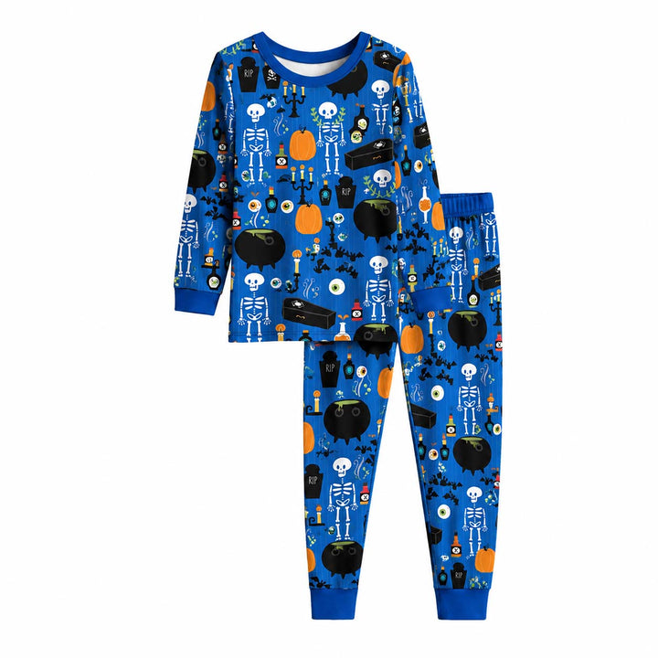Spooky Potion Night Bamboo Two Piece Long Sleeve Pajama Set