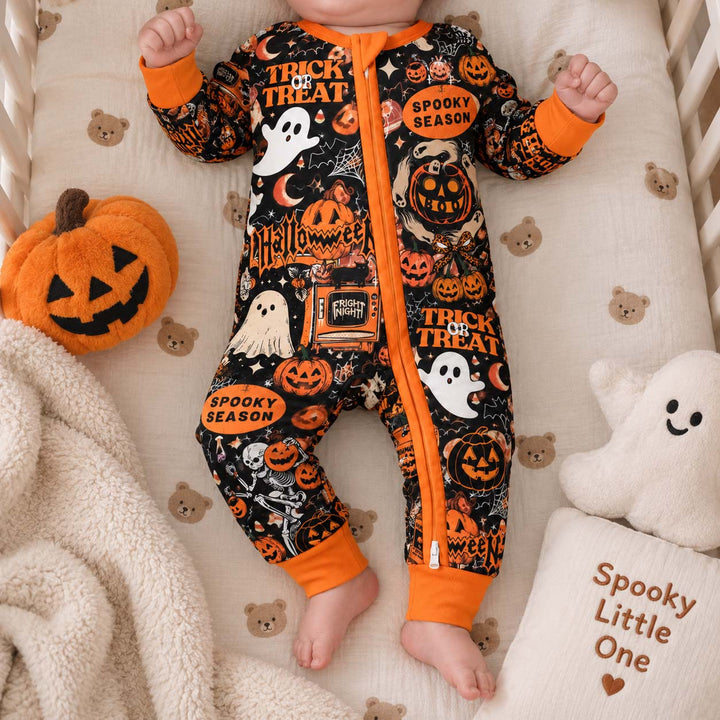 Spooky Season Trick or Treat Bamboo Convertible Zippy