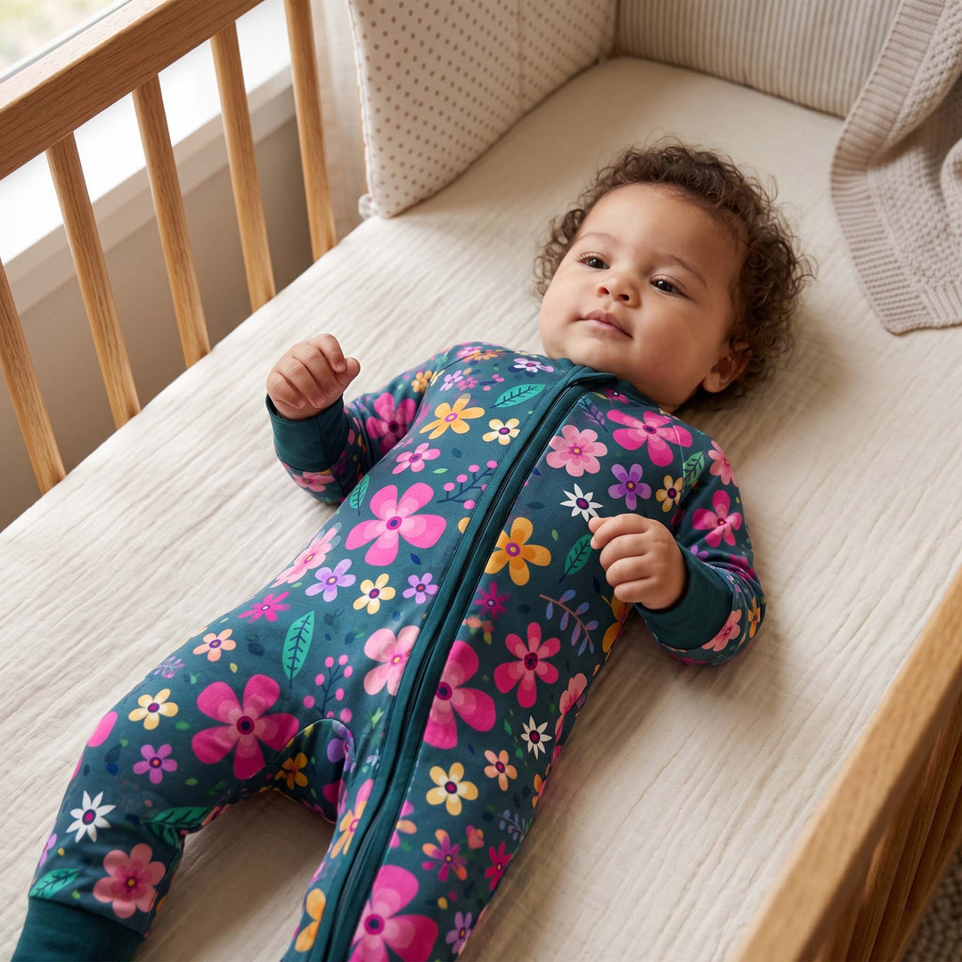 Summer Floral Dreams Bamboo Convertible Zippy
