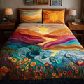 Sunny Escape Bamboo Quilt Bedding Set