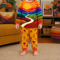 Sunshine Valley Path Bamboo Two Piece Long Sleeve Pajama Set