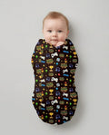 Leveled Up Daddy & Me Matching swaddle blanket