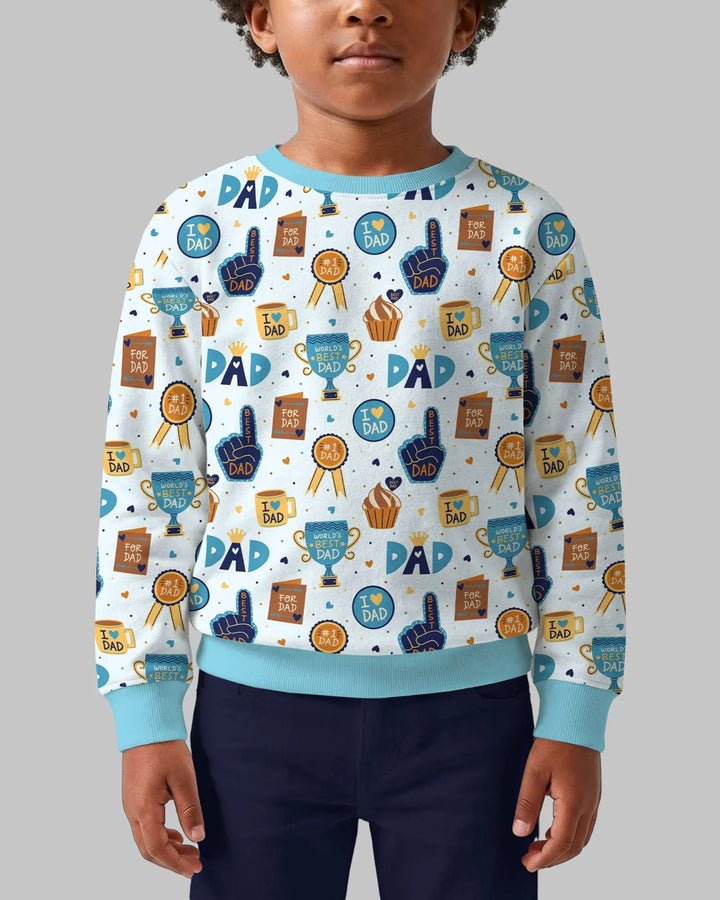 Das beste Papa-Bambus-Sweatshirt der Welt