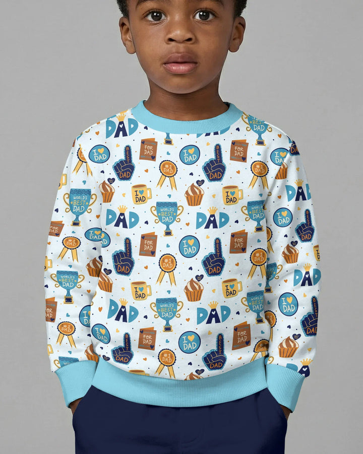 Das beste Papa-Bambus-Sweatshirt der Welt
