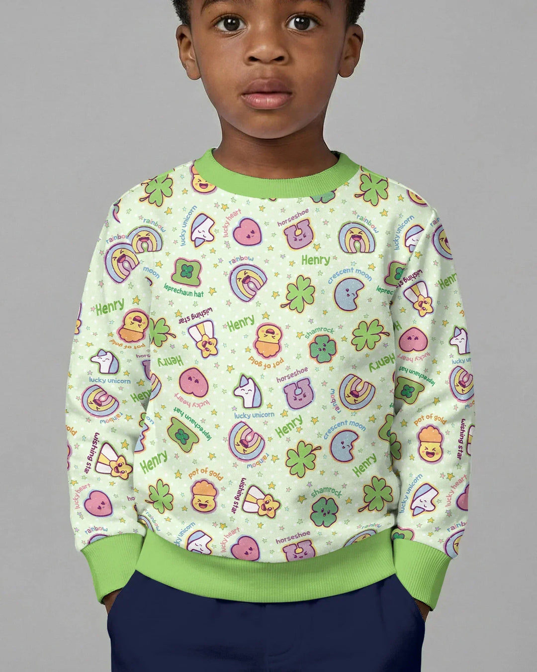 Lucky Charm Bamboo Crewneck Sweatshirt