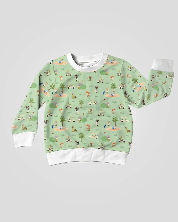 Let's Golf Bambus-Rundhals-Sweatshirt