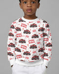Crushin Hearts Bambus Rundhals-Sweatshirt