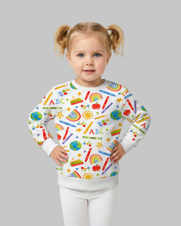 Sweatshirt mit Rundhalsausschnitt aus Bambusfaser