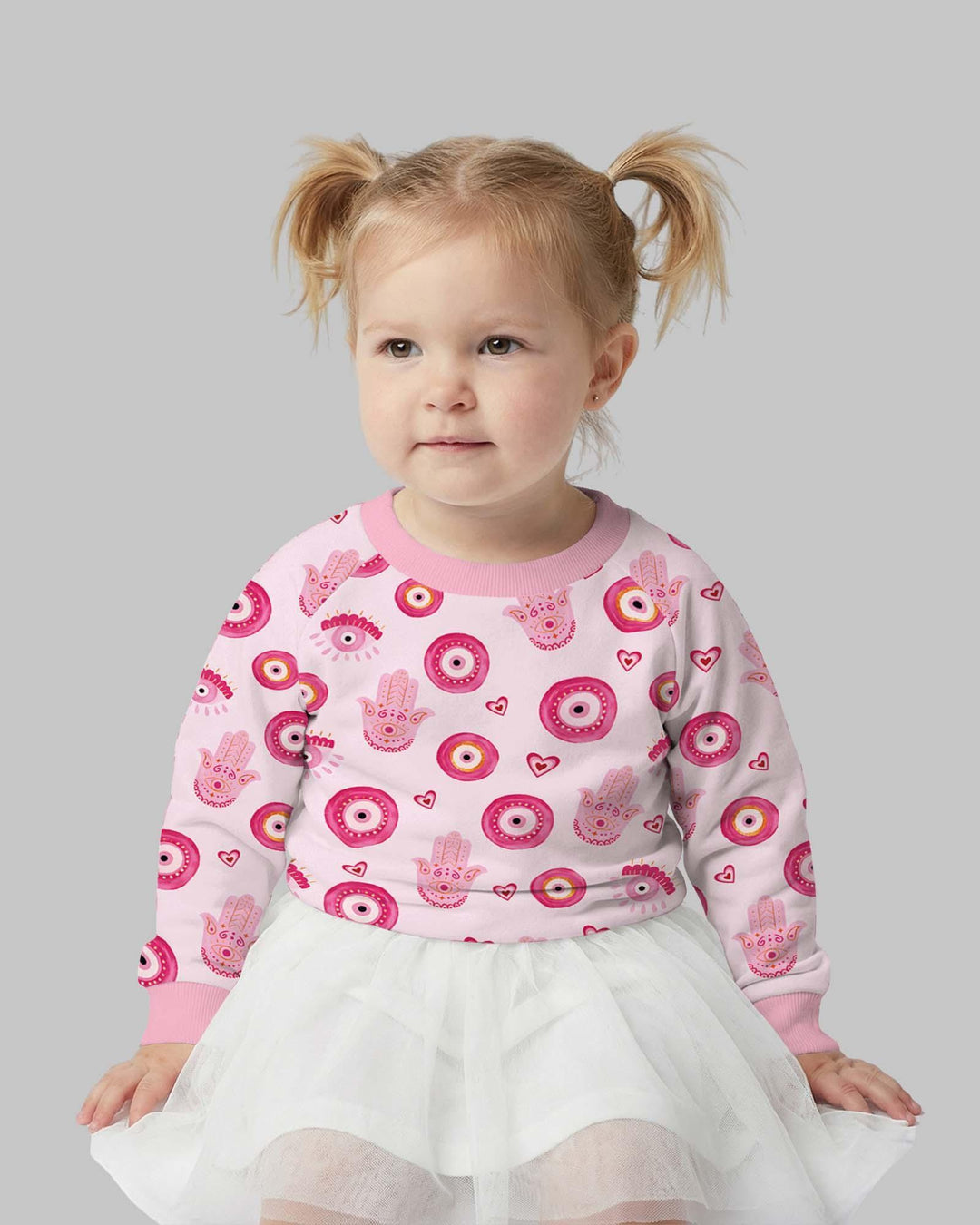Mini Mystic Familie Passender Bambus Rundhals-Pullover