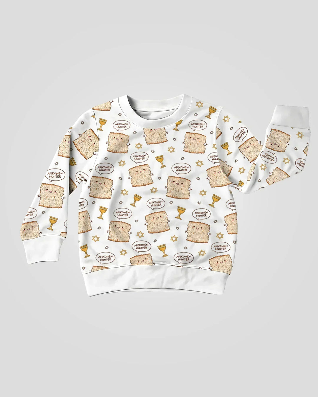Afikomen Hunter Bamboo Crewneck Sweatshirt