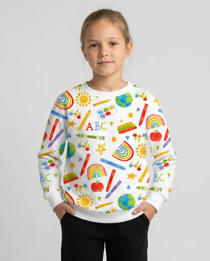 Sweatshirt mit Rundhalsausschnitt aus Bambusfaser