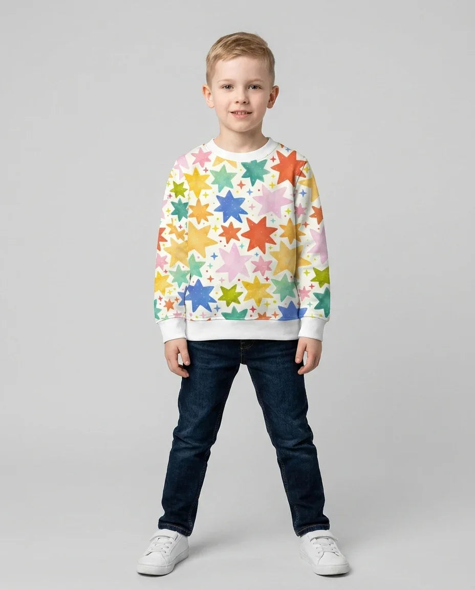 Du Bist Magie Bambus Rundhals-Sweatshirt