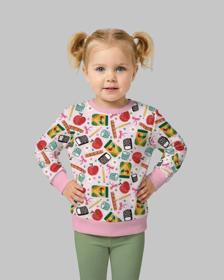 Sweatshirt mit Rundhalsausschnitt aus Bambusfaser