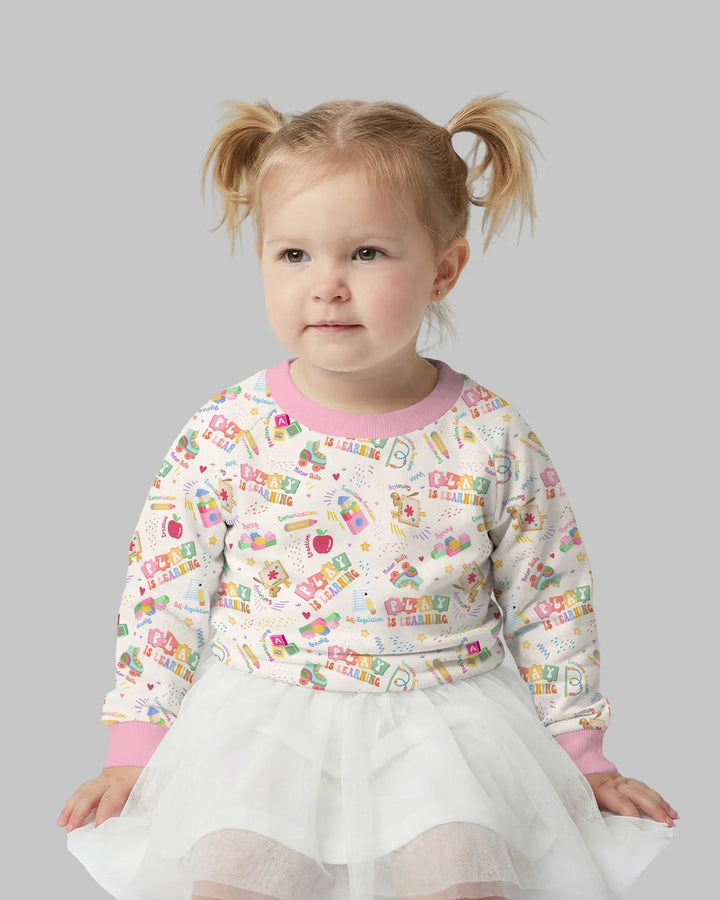 Play and Learn Bamboo Crewneck Sweatshirt