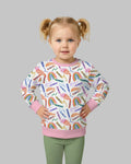 Sweatshirt mit Rundhalsausschnitt aus Bambusfaser