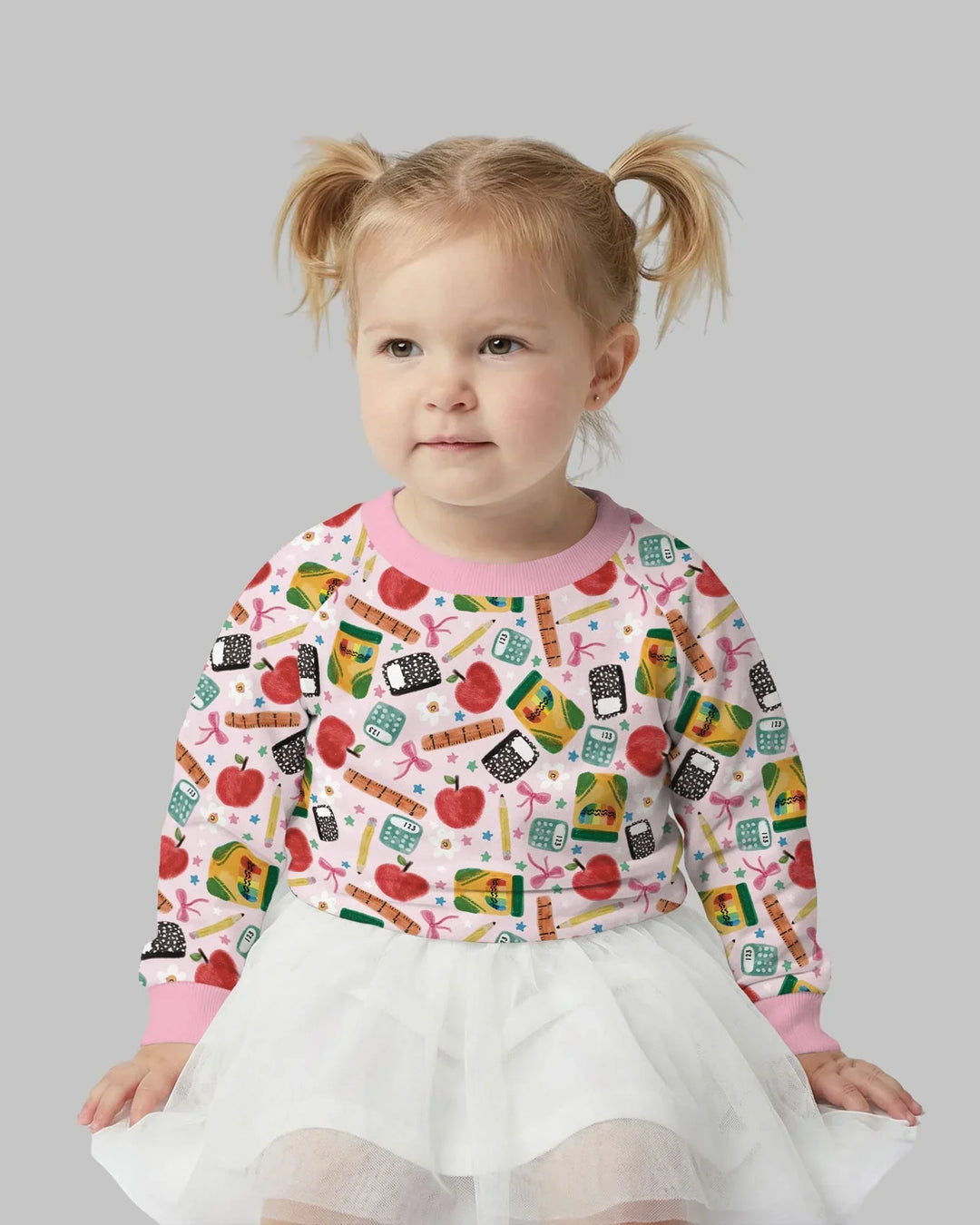 Sweatshirt mit Rundhalsausschnitt aus Bambusfaser