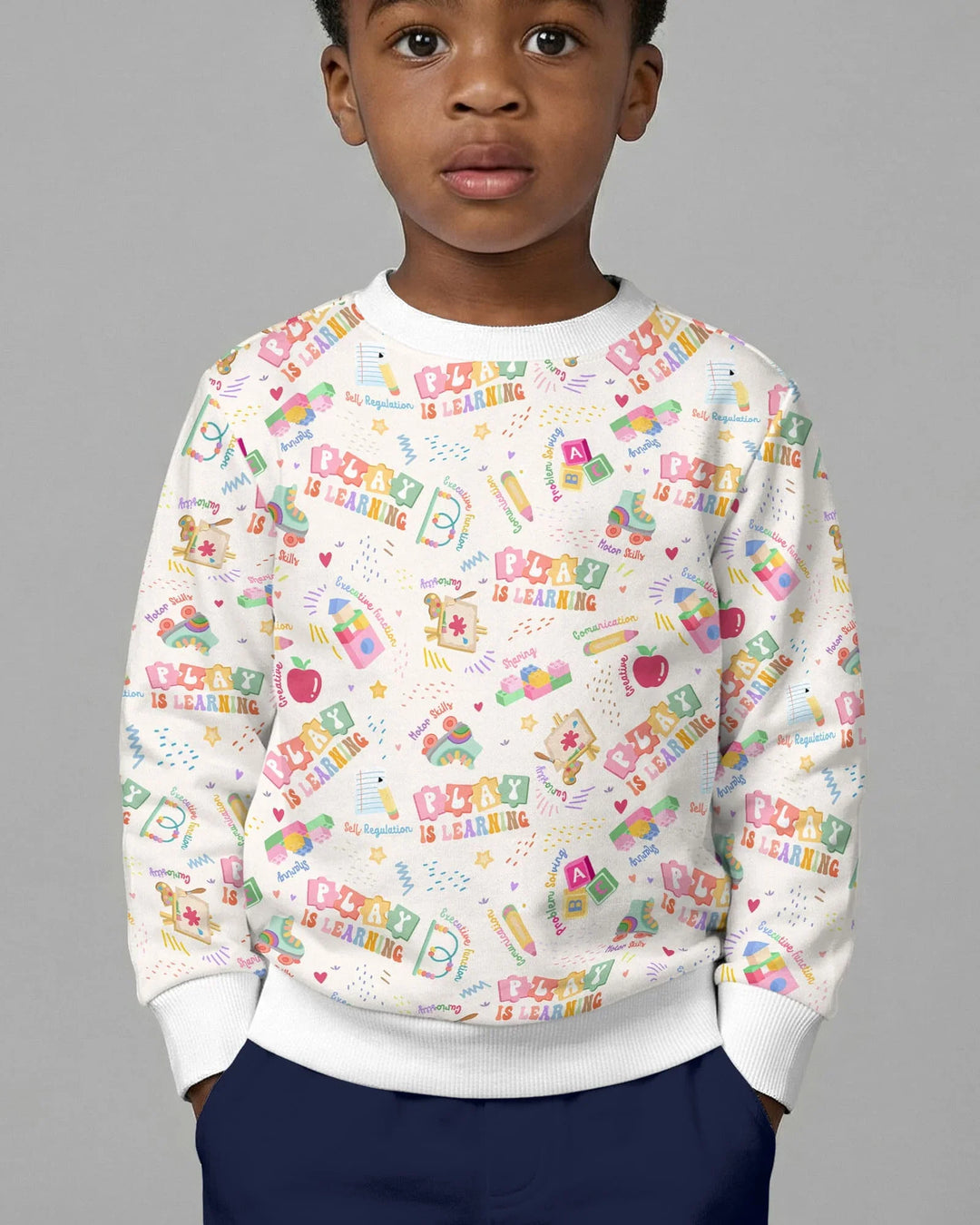 Play and Learn Bamboo Crewneck Sweatshirt