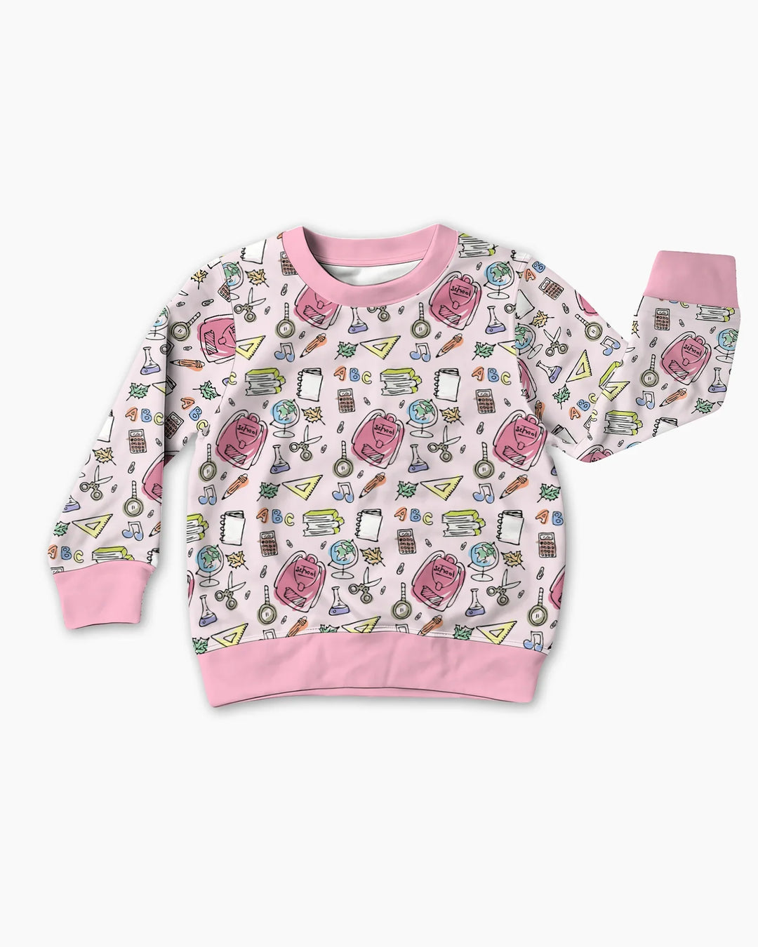 Sweatshirt mit Rundhalsausschnitt aus Bambusfaser