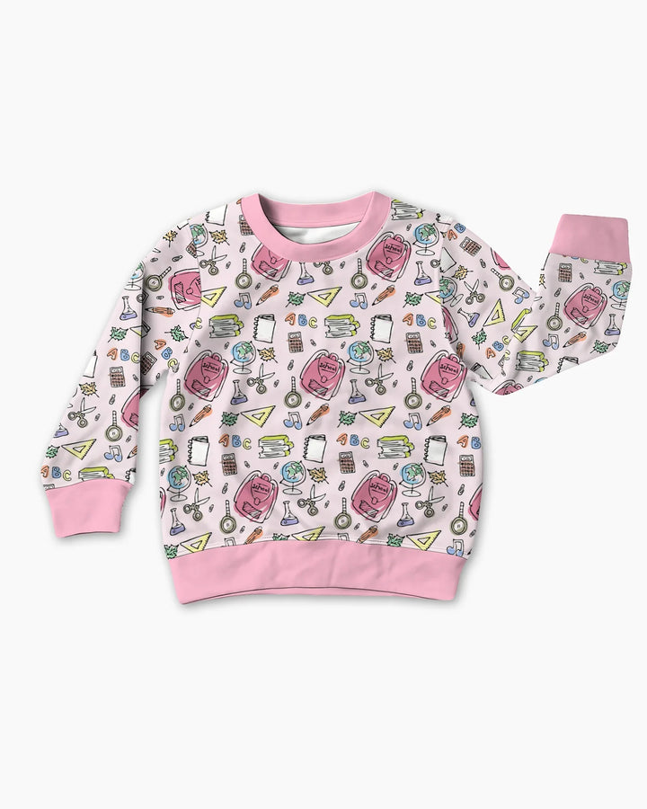 Sweatshirt mit Rundhalsausschnitt aus Bambusfaser