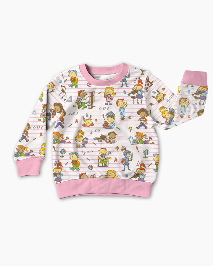 School Days Adventure Bamboo Crewneck Sweatshirt
