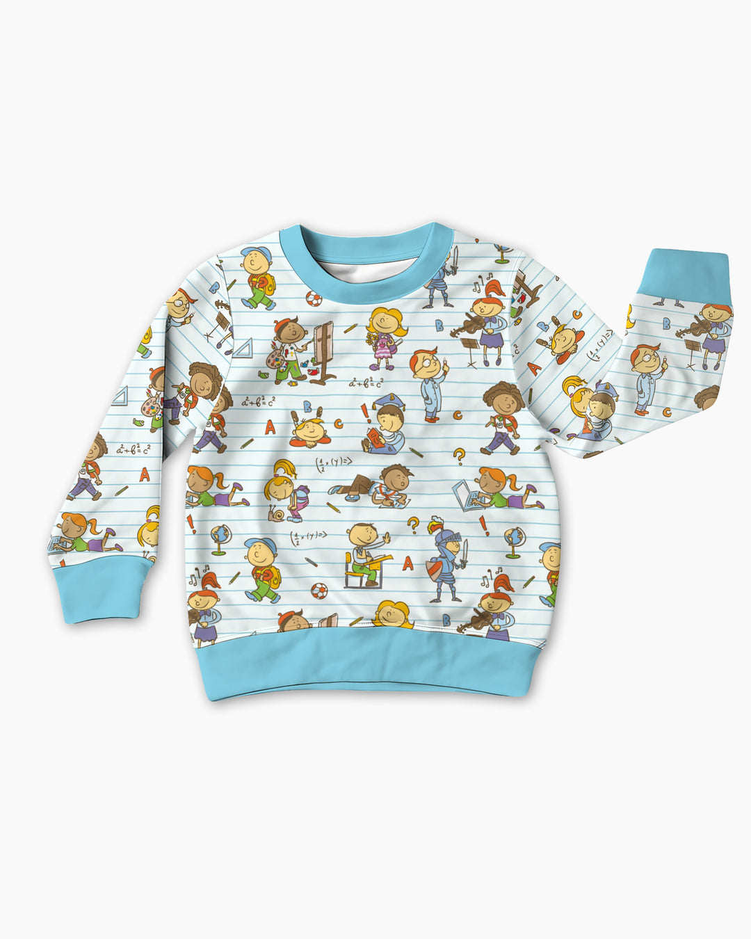 School Days Adventure Bamboo Crewneck Sweatshirt