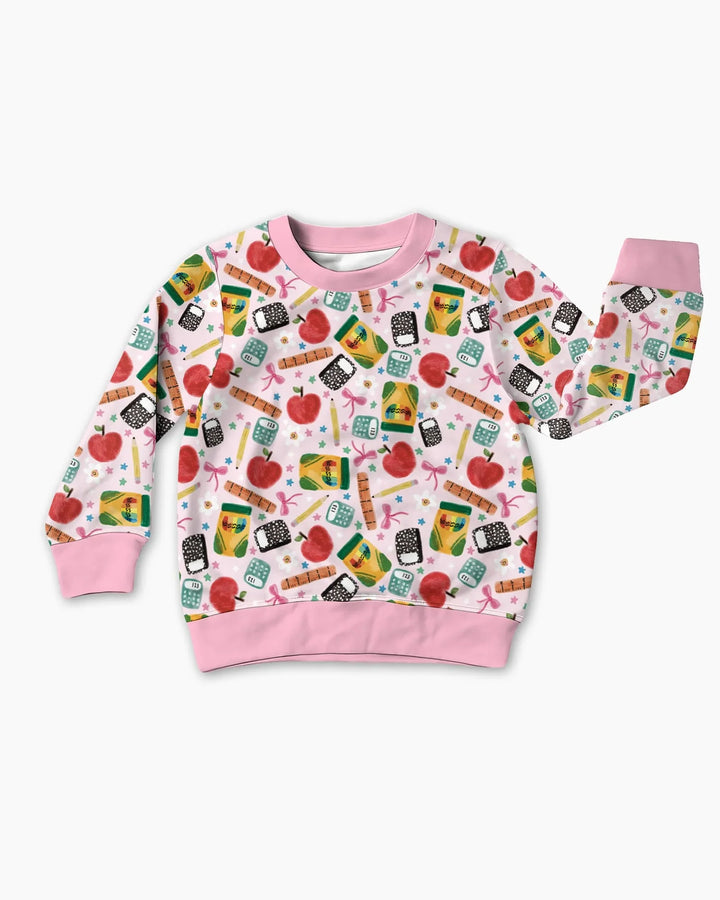 Sweatshirt mit Rundhalsausschnitt aus Bambusfaser