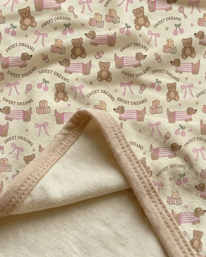 Vorlage Quilt Decke