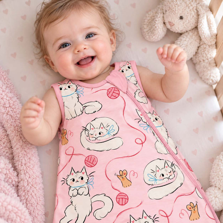 Sweet Yarn Kittens Bamboo Sleep Bag
