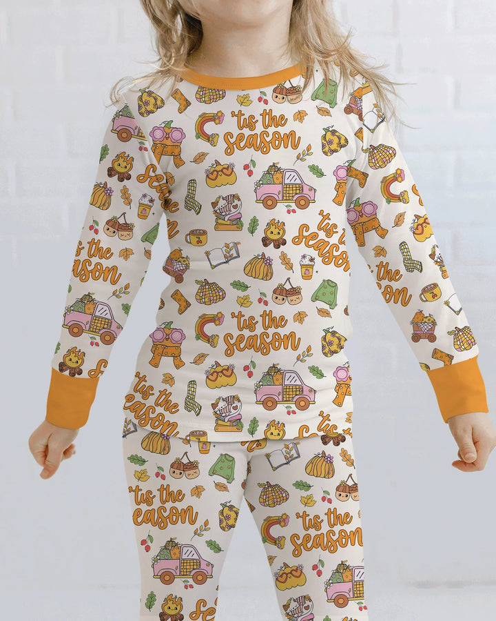 'Tis The Season Bamboo Two Piece Long Sleeve Pajama Set