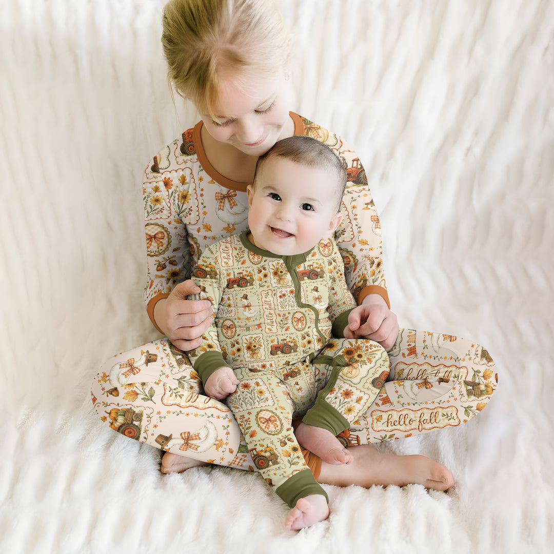 Gerippte Babykleidung mit individuellem Foto - Weich &amp; Skizzenhaft