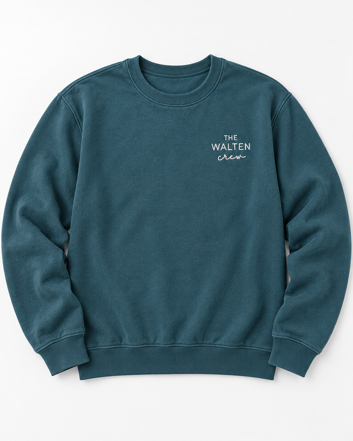 Template Damen-Rundhals-Sweatshirt aus Bambus