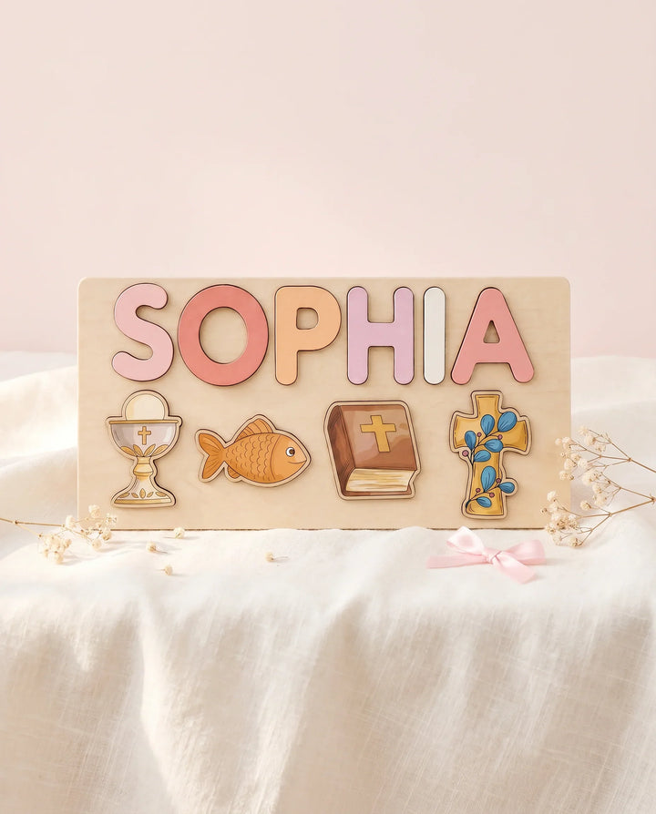 Schablone Holzpuzzle