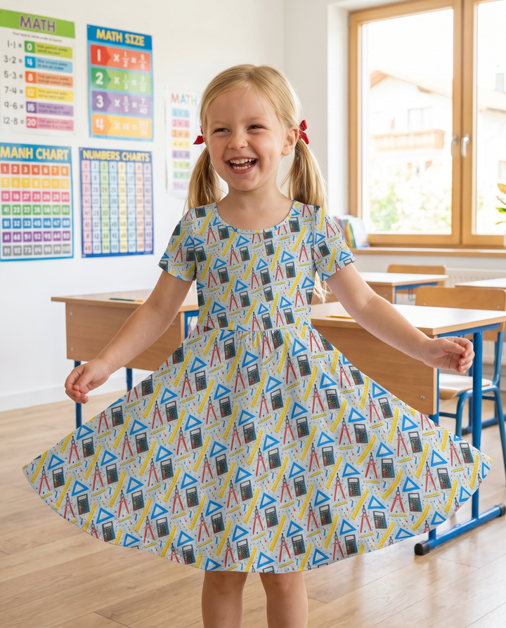 Math Tools Mania Bamboo Twirl Dress